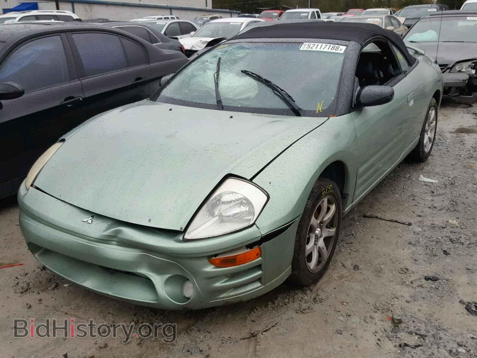 2003 MITSUBISHI ECLIPSE - VIN: 4A3AE45G43E076571 - Фото 2