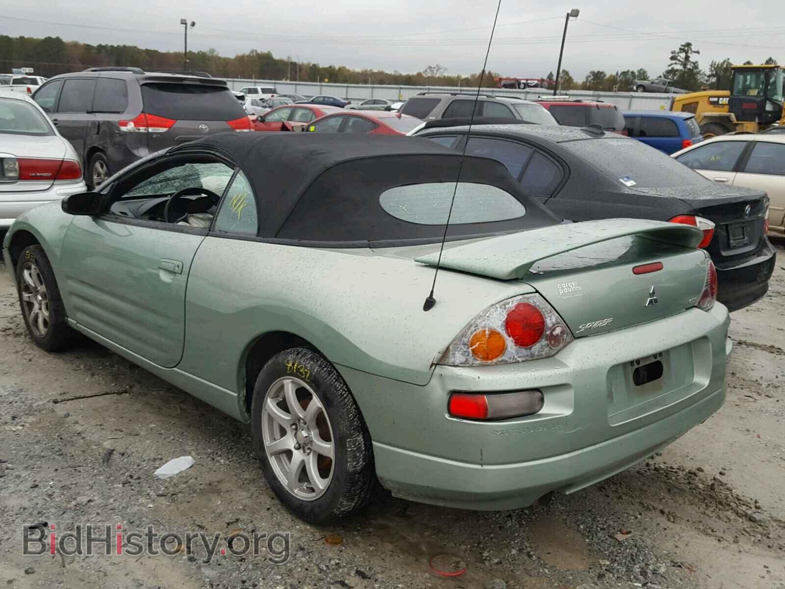2003 MITSUBISHI ECLIPSE - VIN: 4A3AE45G43E076571 - Фото 3