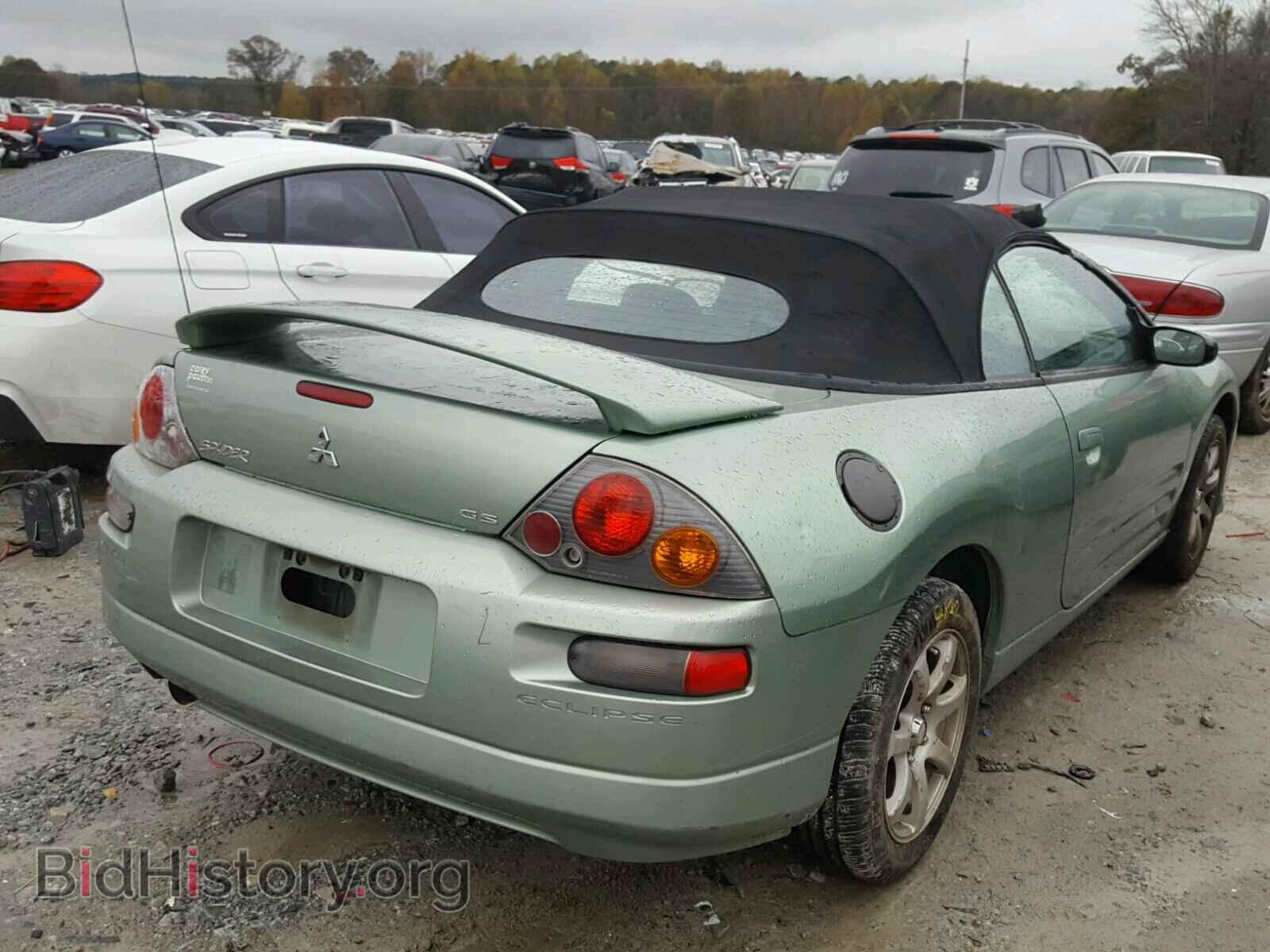 2003 MITSUBISHI ECLIPSE - VIN: 4A3AE45G43E076571 - Фото 4
