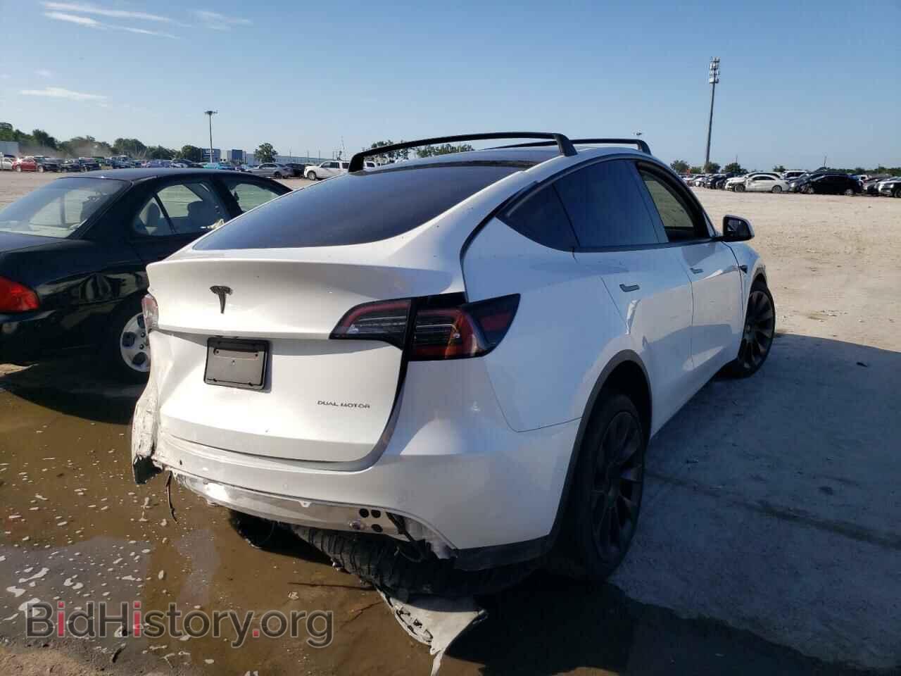 2020 TESLA MODEL Y - VIN: 5YJYGDEE3LF034238 - Фото 4