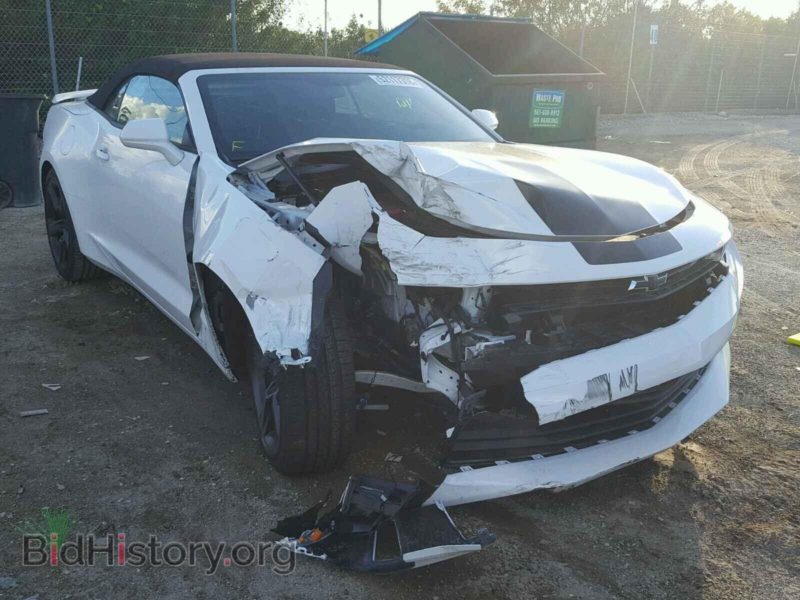 Photo 1G1FB3DS4J0177985 - CHEVROLET CAMARO 2018
