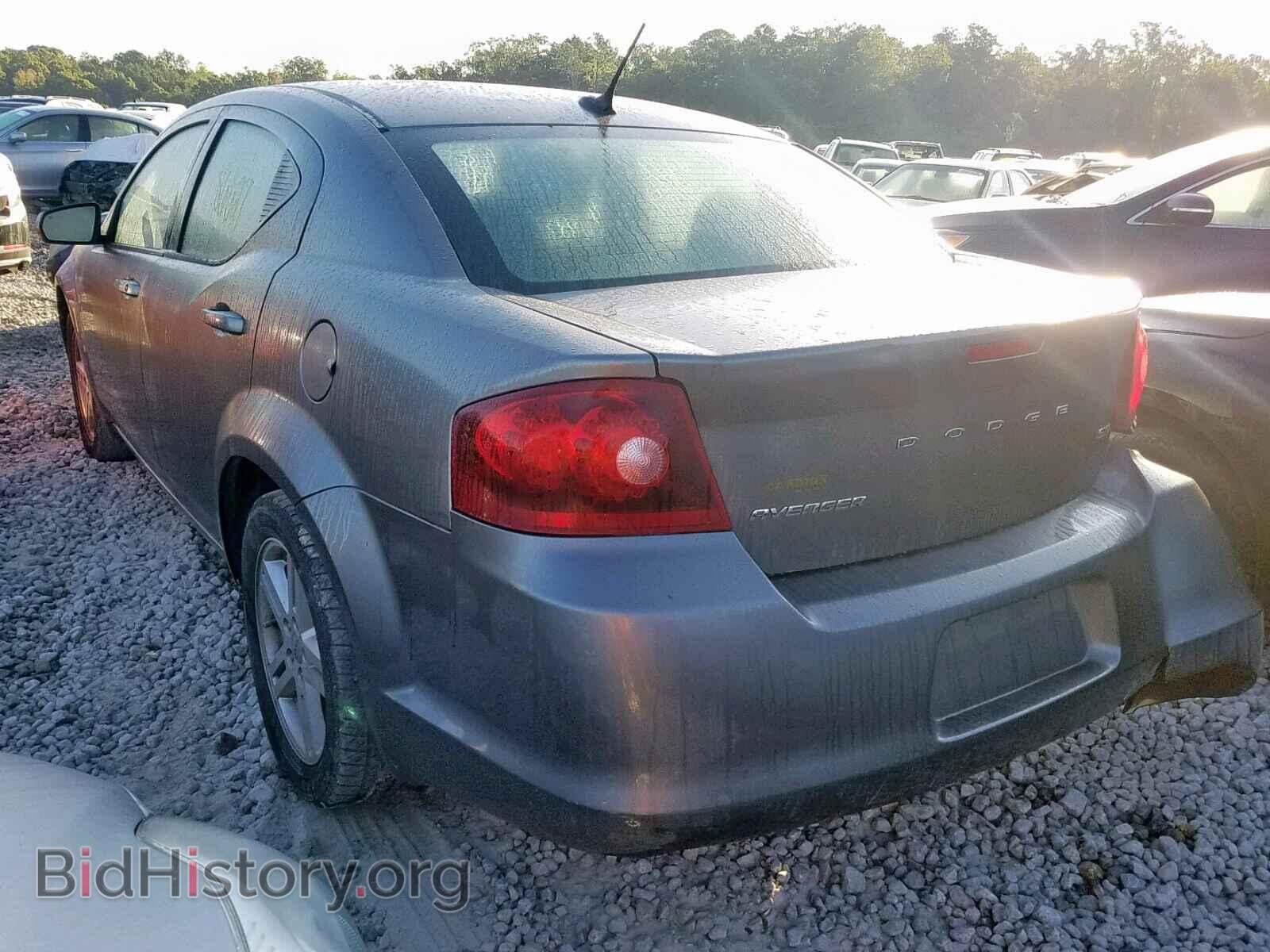 2013 DODGE AVENGER - VIN: 1C3CDZCB3DN502596 - Фото 3