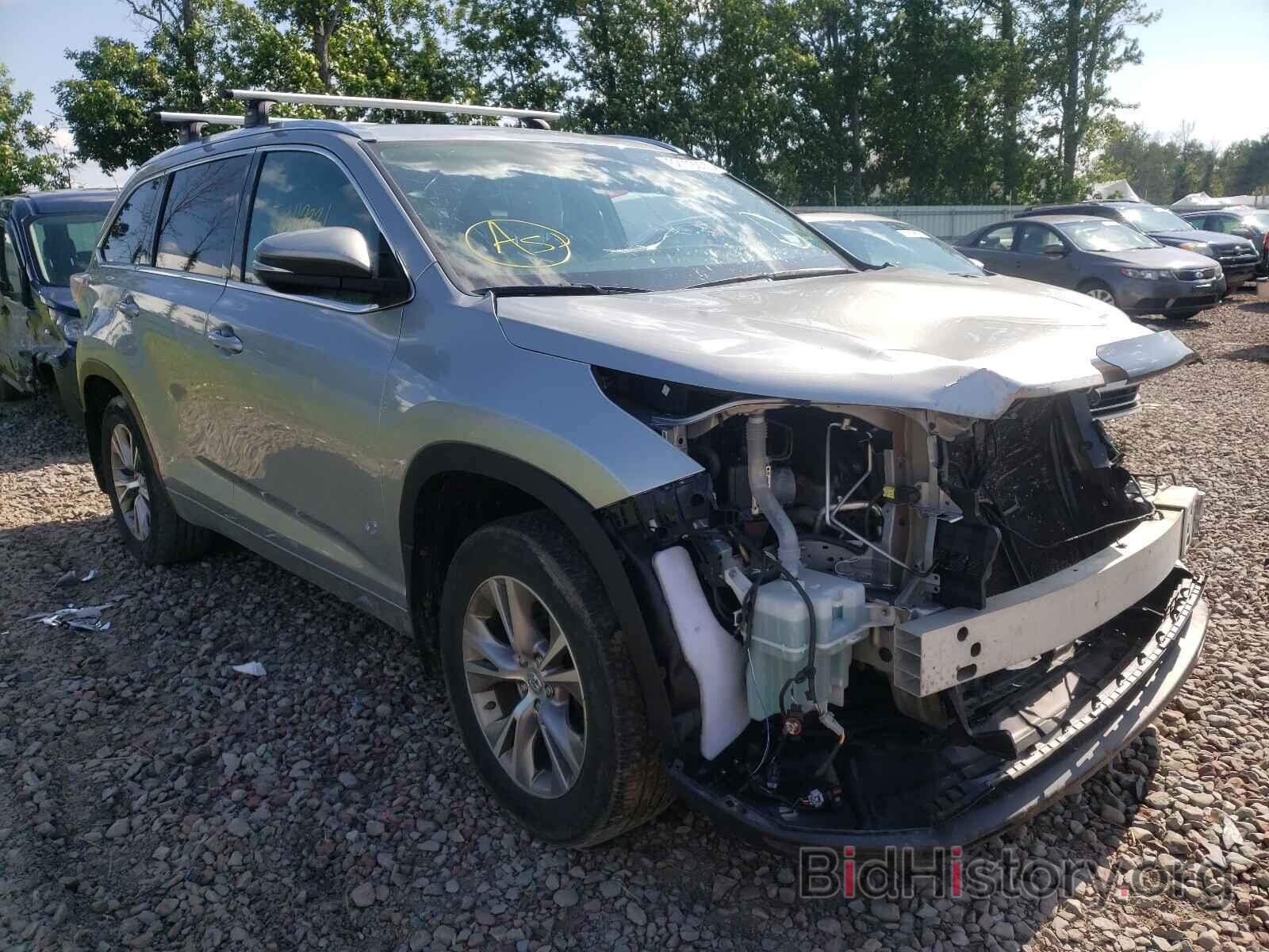 Photo 5TDJKRFH1FS190073 - TOYOTA HIGHLANDER 2015