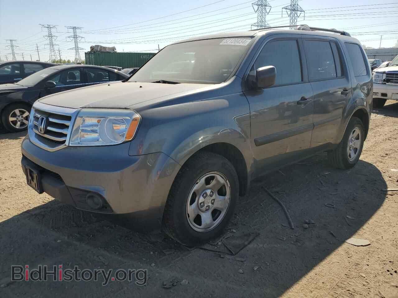 Photo 5FNYF3H27DB028698 - HONDA PILOT 2013