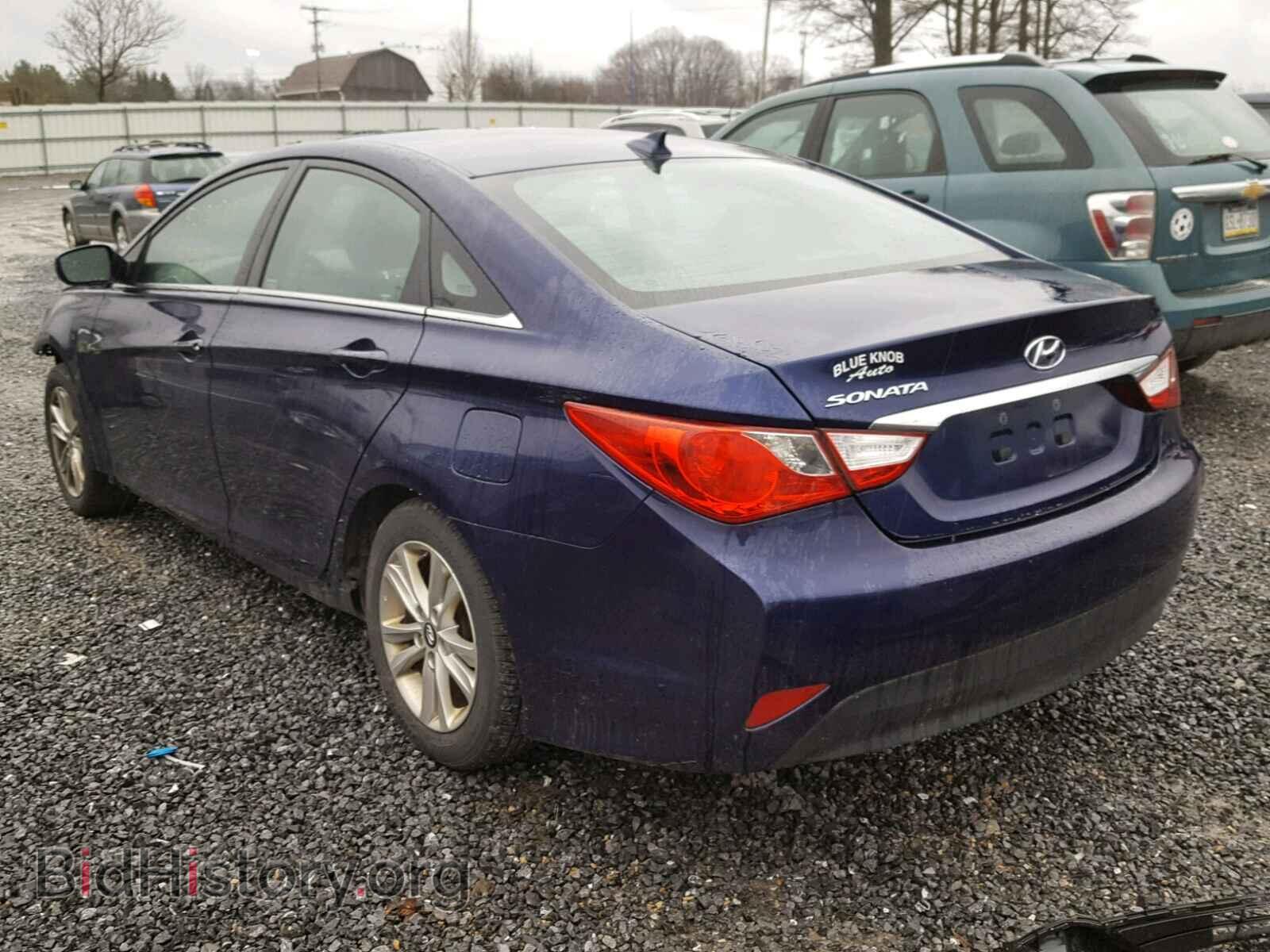 2014 HYUNDAI SONATA - VIN: 5NPEB4AC0EH849720 - Фото 3