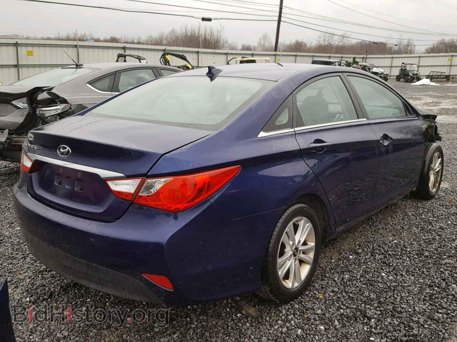 2014 HYUNDAI SONATA - VIN: 5NPEB4AC0EH849720 - Фото 4