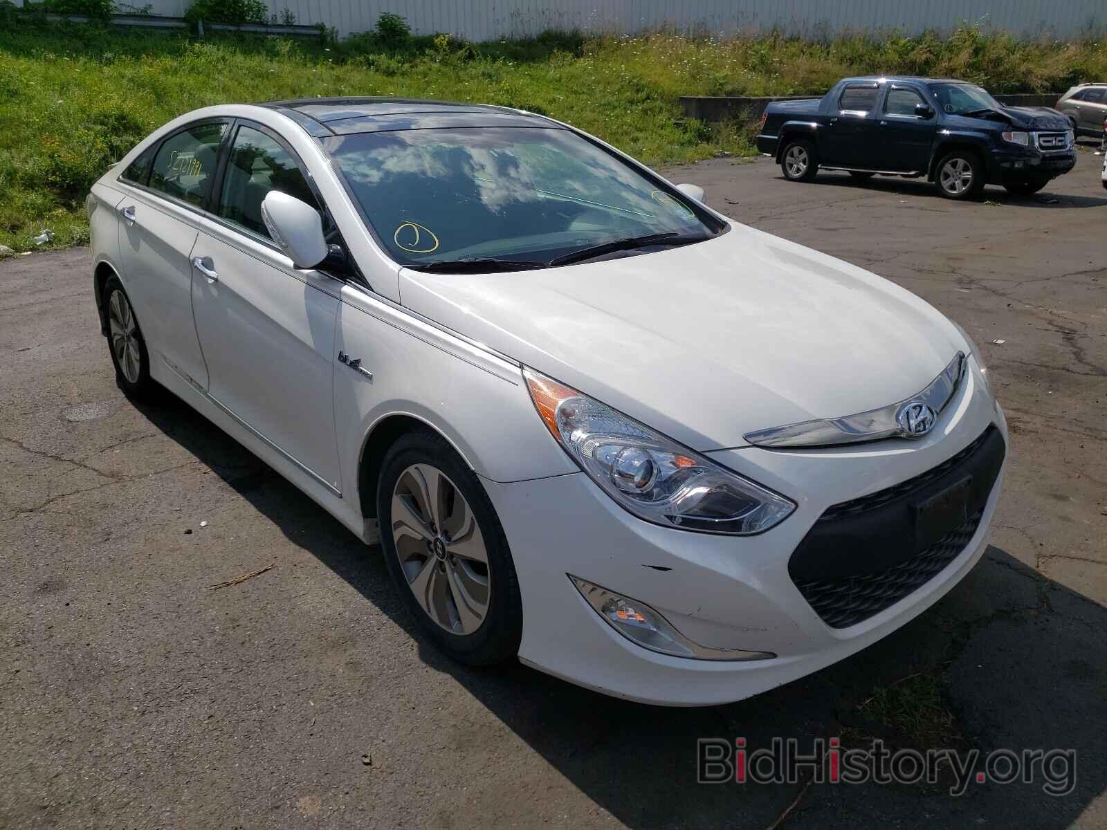 Photo KMHEC4A46DA081135 - HYUNDAI SONATA 2013