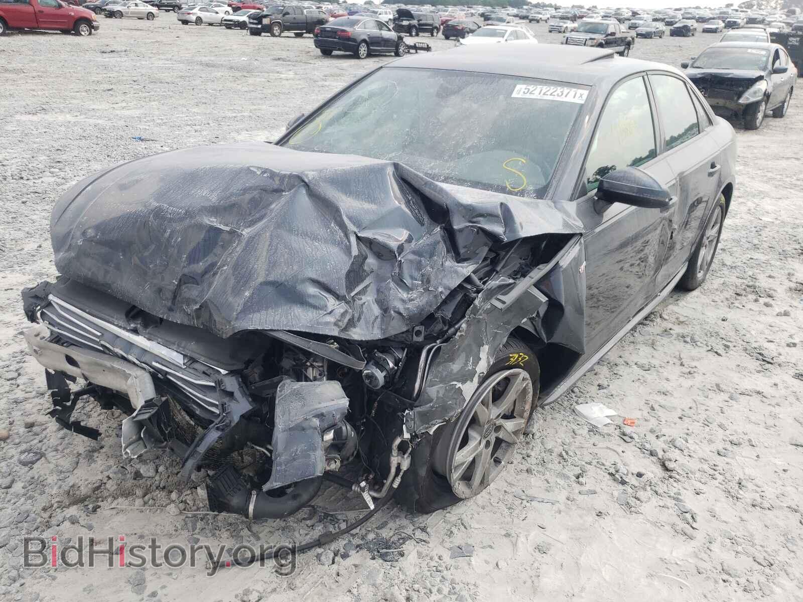 2018 AUDI A4 - VIN: WAUDNAF45JA124471 - Фото 2