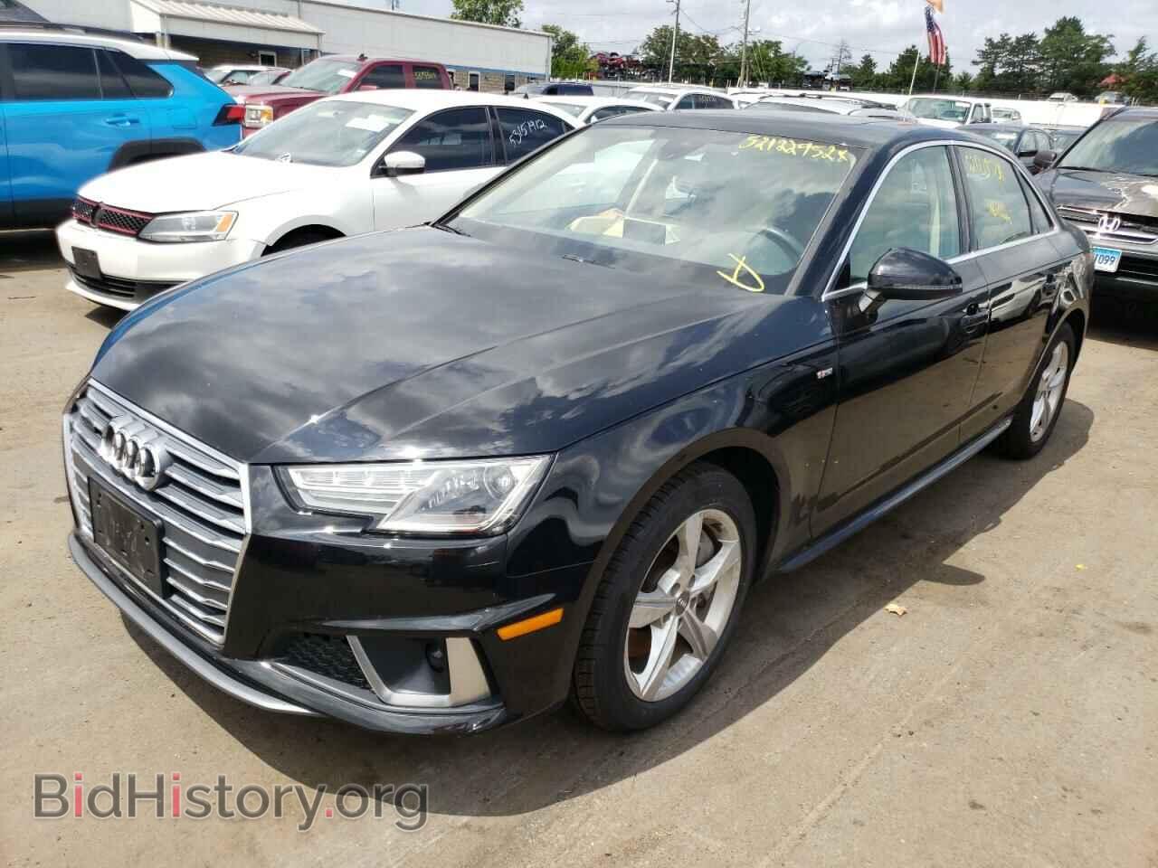 2019 AUDI A4 - VIN: WAUDNAF44KN018782 - Фото 2
