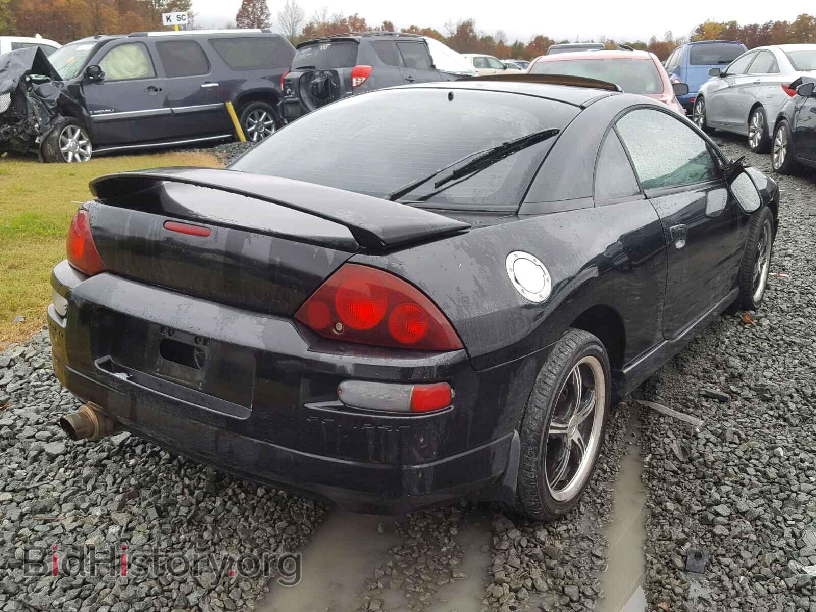 2002 MITSUBISHI ECLIPSE - VIN: 4A3AC54H02E037612 - Фото 4