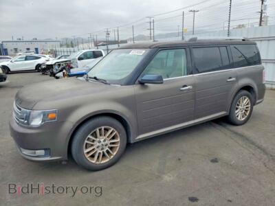 2018 Ford FLEX SEL, gray — VIN 2FMHK6C84JBA22869, Copart