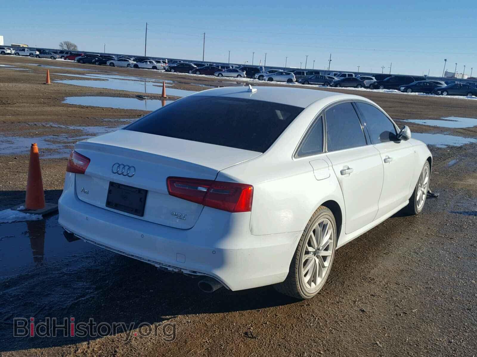 2014 AUDI A6 - VIN: WAUHGAFC9EN014198 - Фото 4