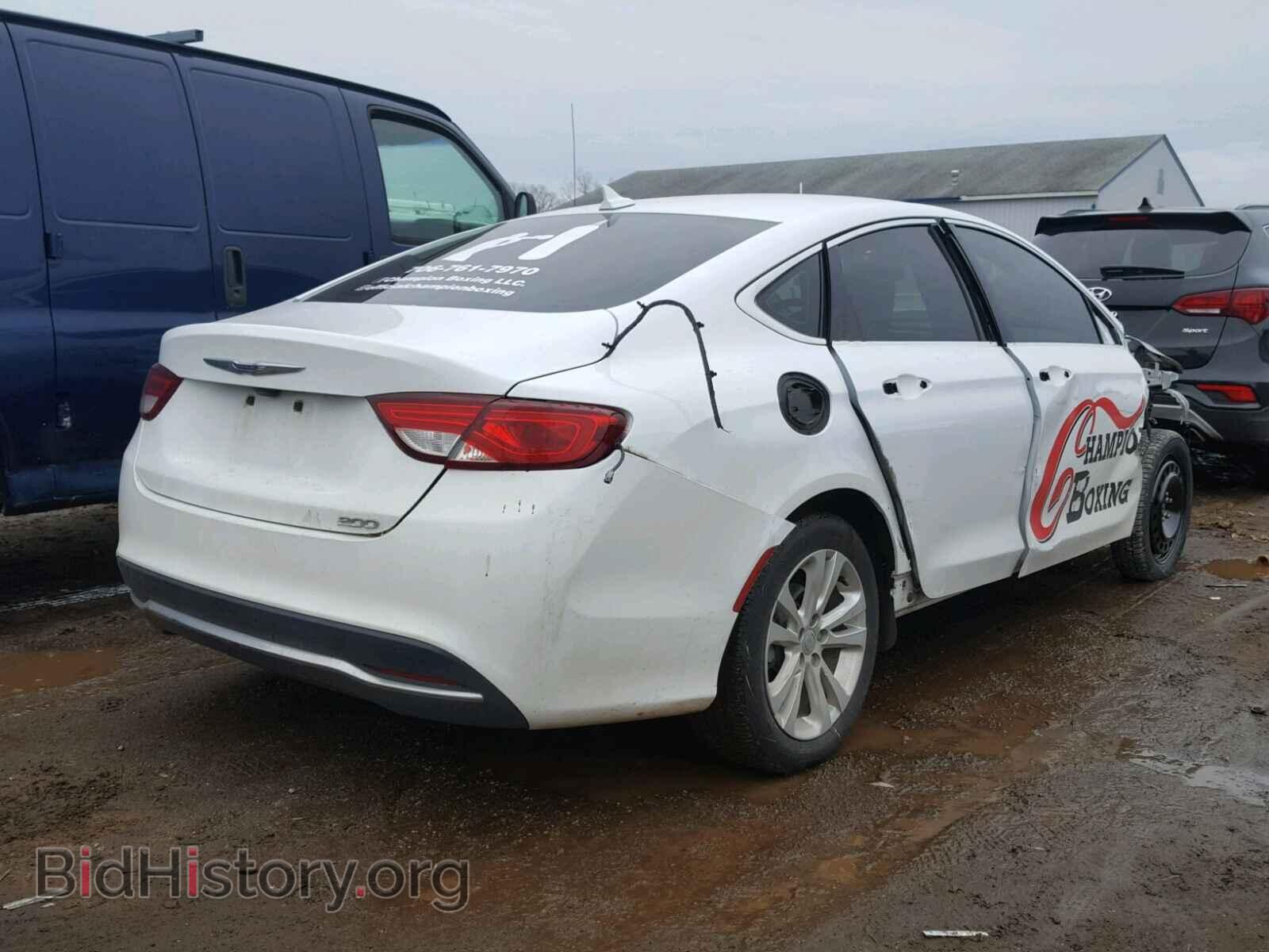 2016 CHRYSLER 200 - VIN: 1C3CCCAB8GN171828 - Фото 4