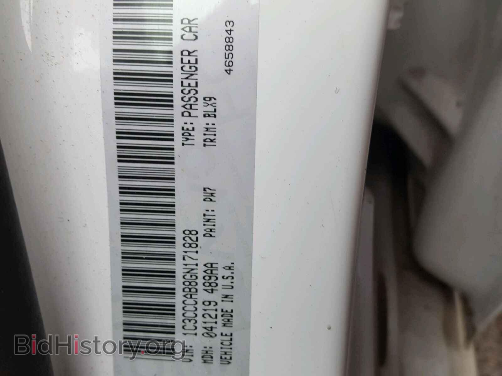 2016 CHRYSLER 200 - VIN: 1C3CCCAB8GN171828 - Фото 10
