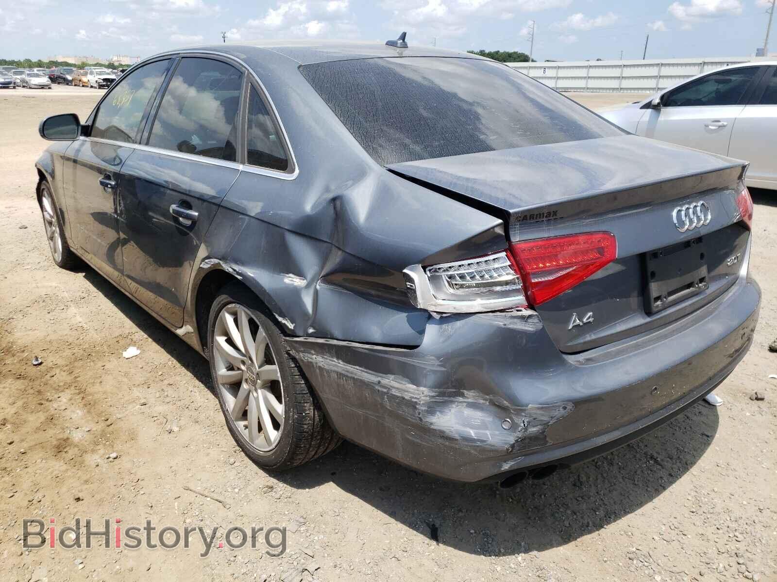 2013 AUDI A4 - VIN: WAUAFAFL5DN030255 - Фото 3