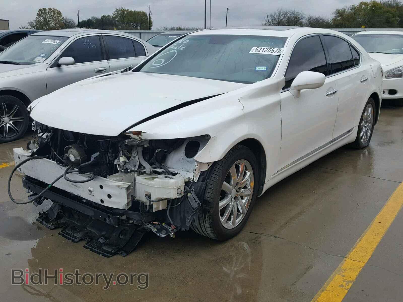 2008 LEXUS LS460 - VIN: JTHBL46F585073574 - Фото 2