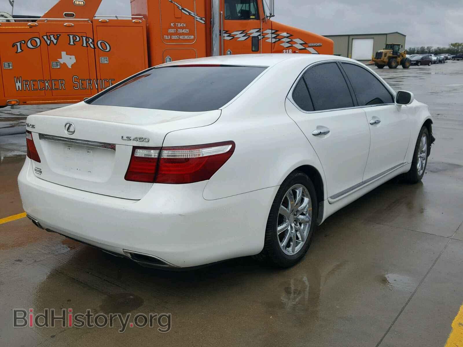 2008 LEXUS LS460 - VIN: JTHBL46F585073574 - Фото 4
