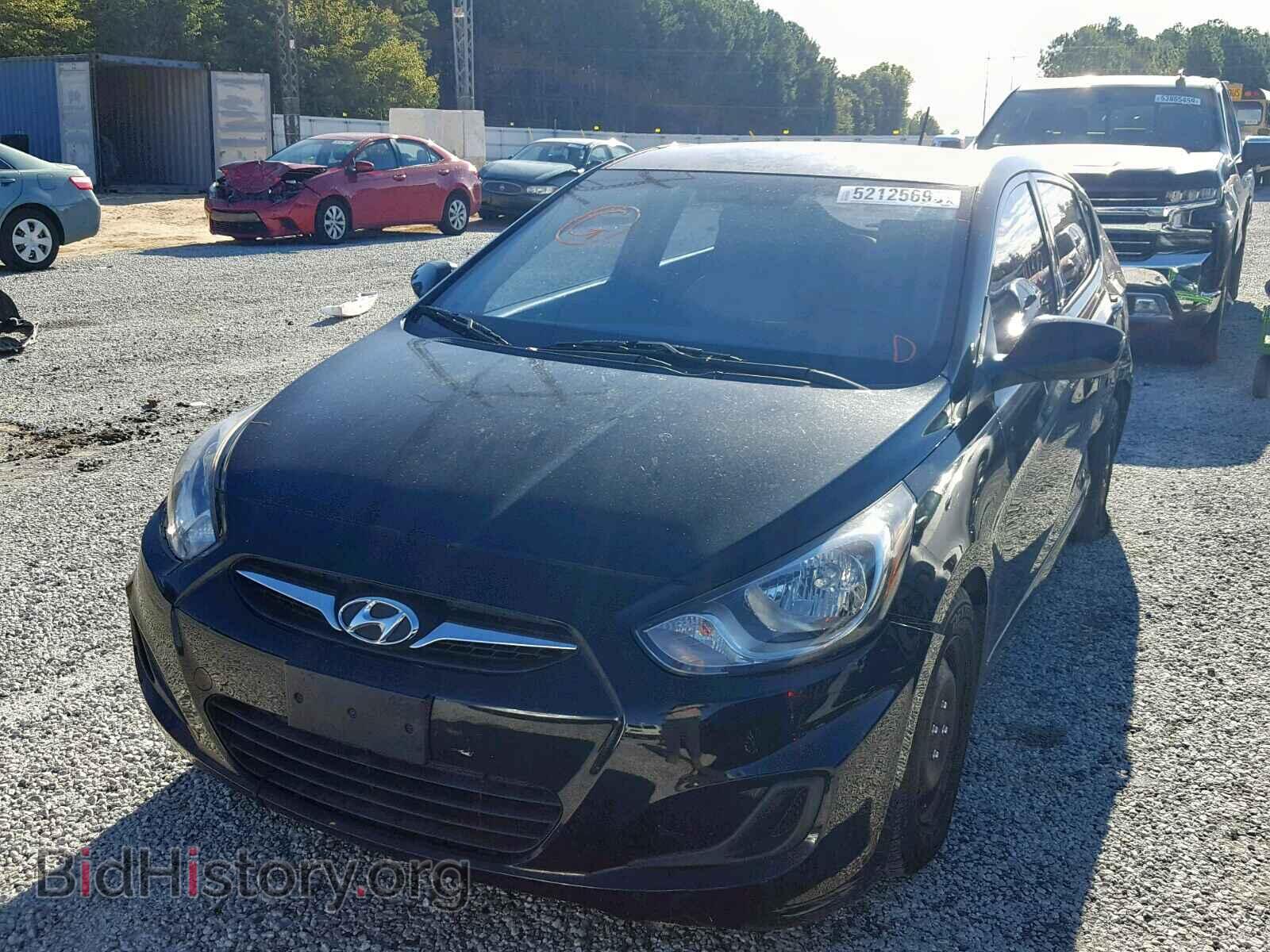 2012 HYUNDAI ACCENT - VIN: KMHCT5AE3CU004306 - Фото 2