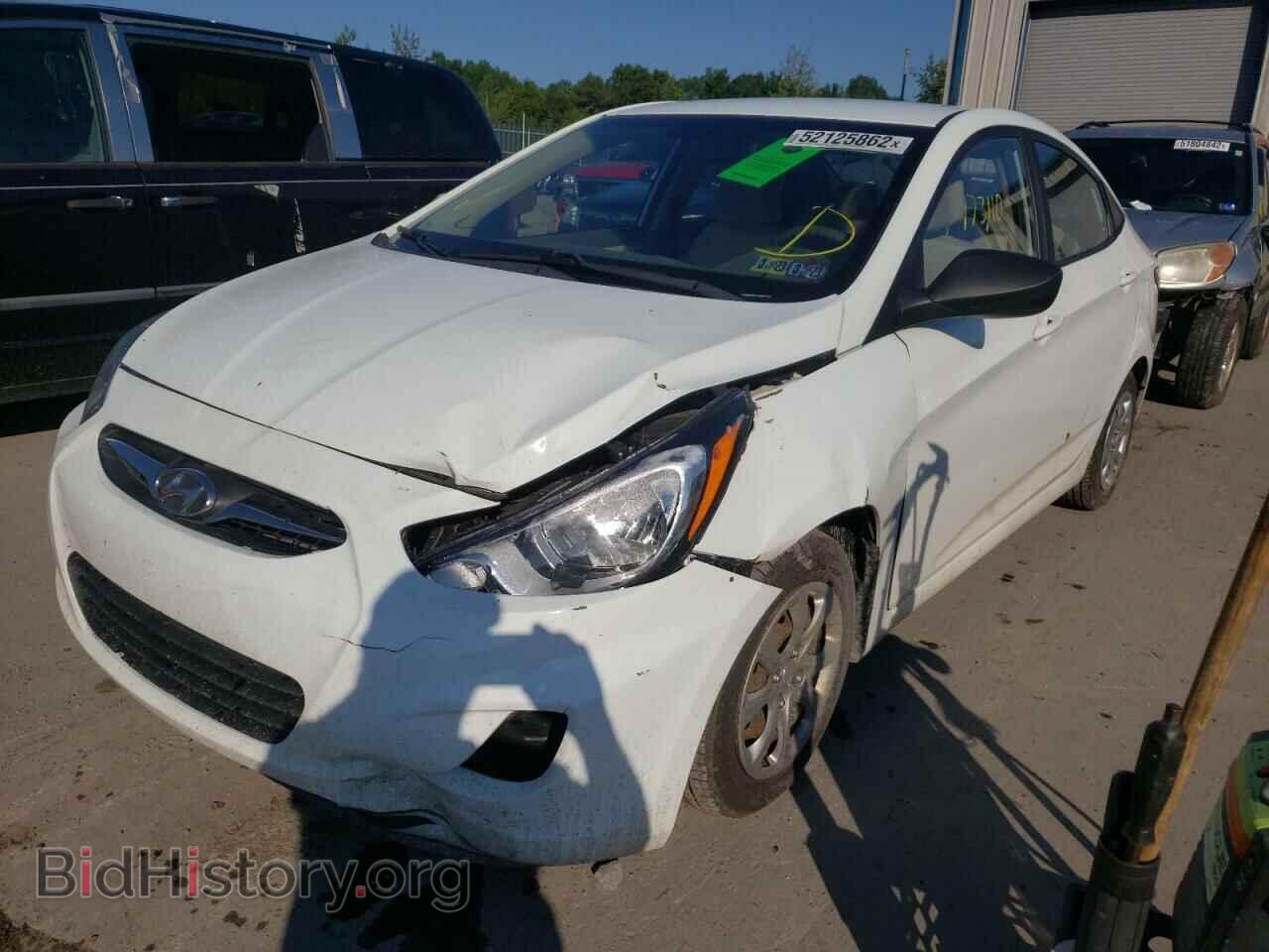2014 HYUNDAI ACCENT - VIN: KMHCT4AE4EU653576 - Фото 2