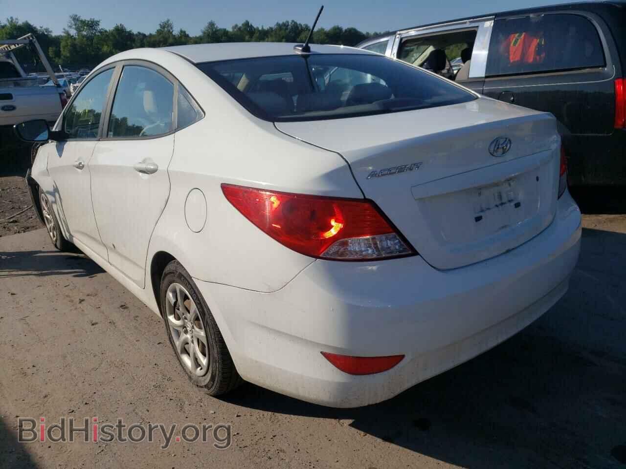 2014 HYUNDAI ACCENT - VIN: KMHCT4AE4EU653576 - Фото 3