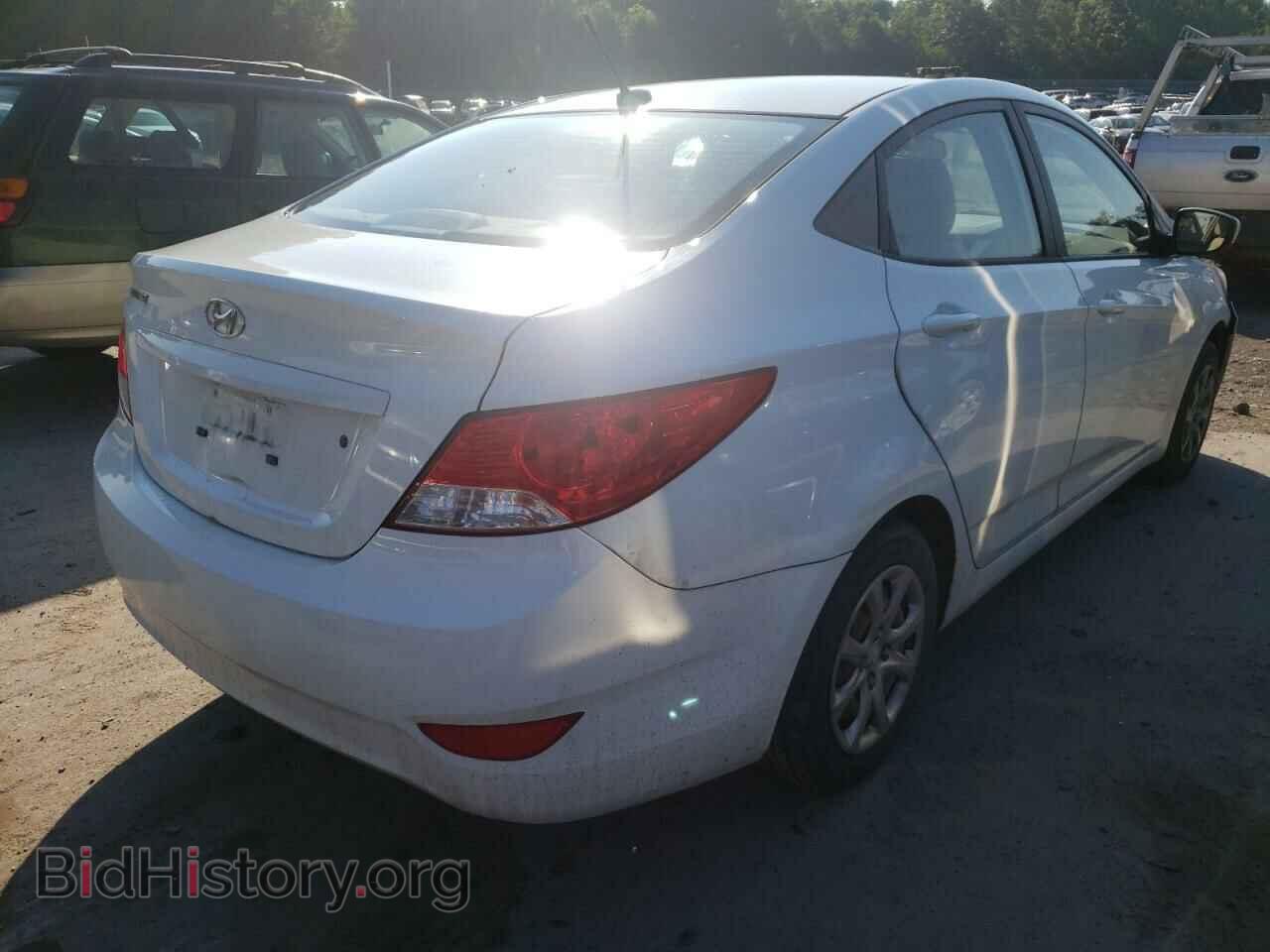 2014 HYUNDAI ACCENT - VIN: KMHCT4AE4EU653576 - Фото 4