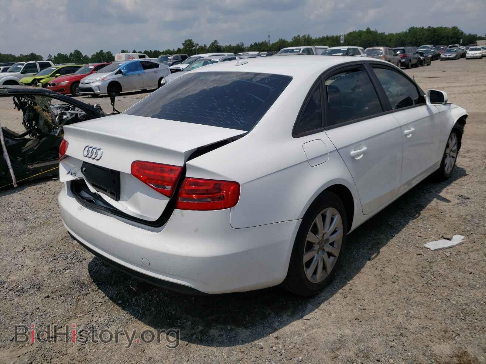 2014 AUDI A4 - VIN: WAUAFAFL0EN031248 - Фото 4