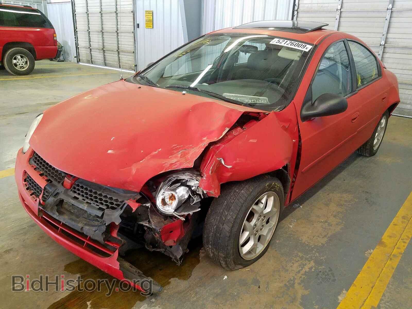 2004 DODGE NEON - VIN: 1B3ES56C24D596016 - Фото 2