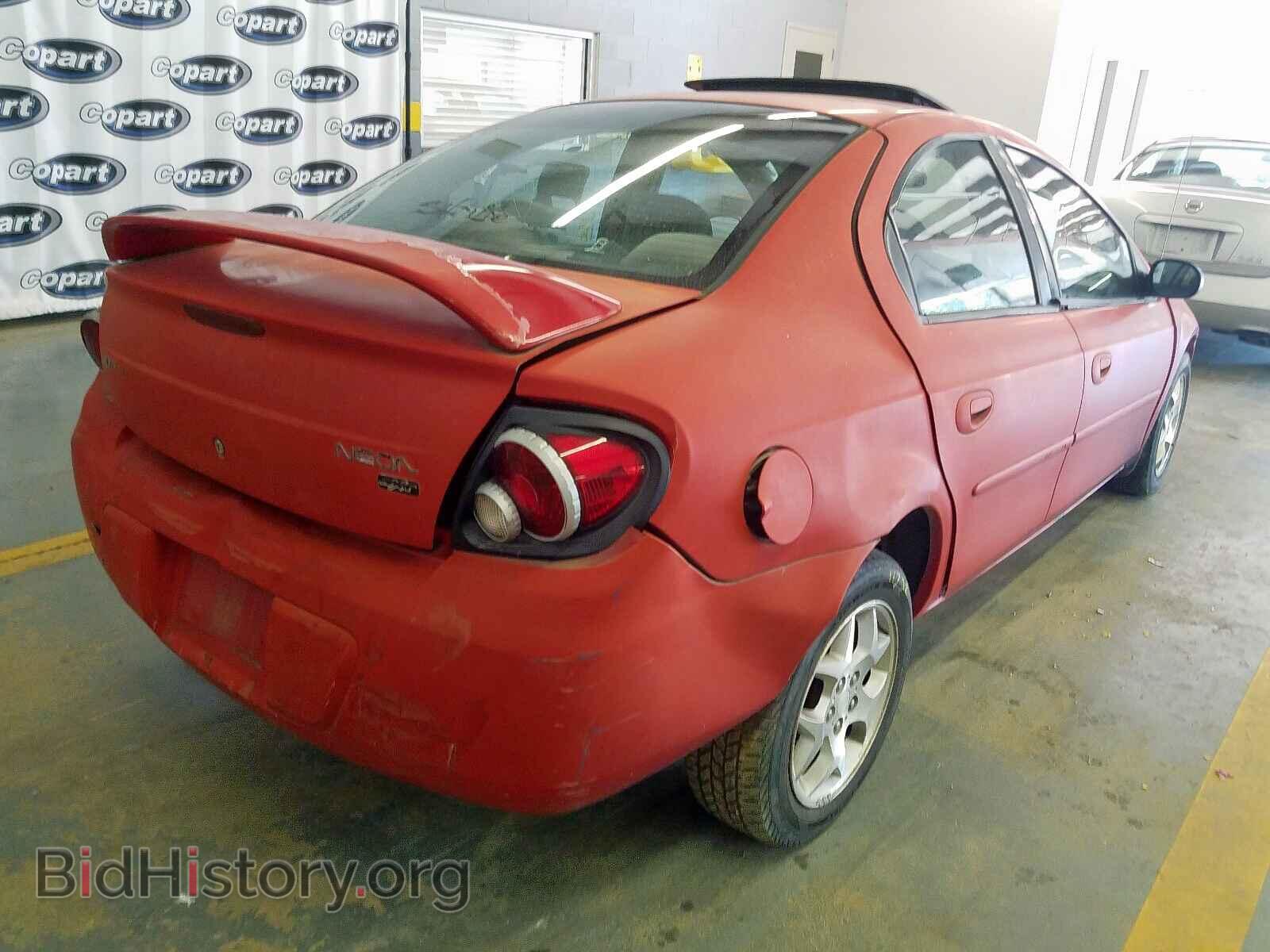 2004 DODGE NEON - VIN: 1B3ES56C24D596016 - Фото 4