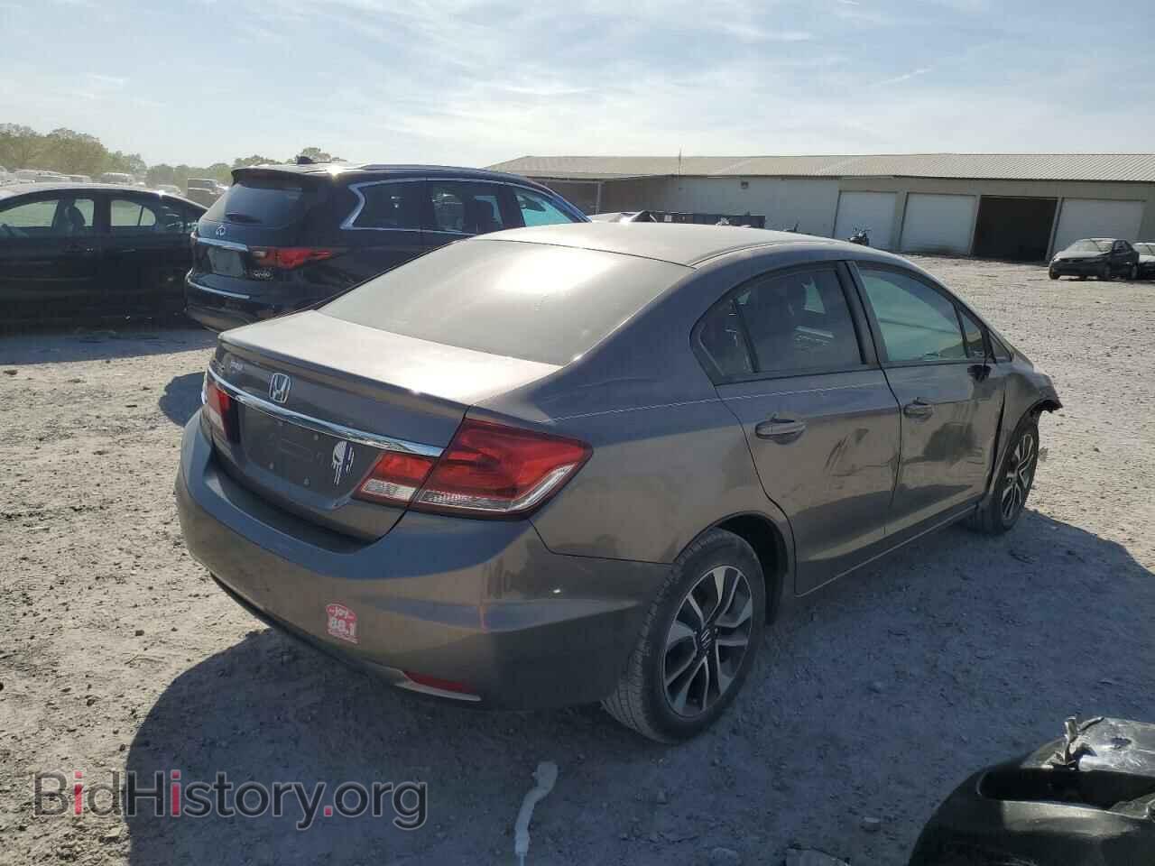 2013 HONDA CIVIC - VIN: 19XFB2F86DE099045 - Фото 3