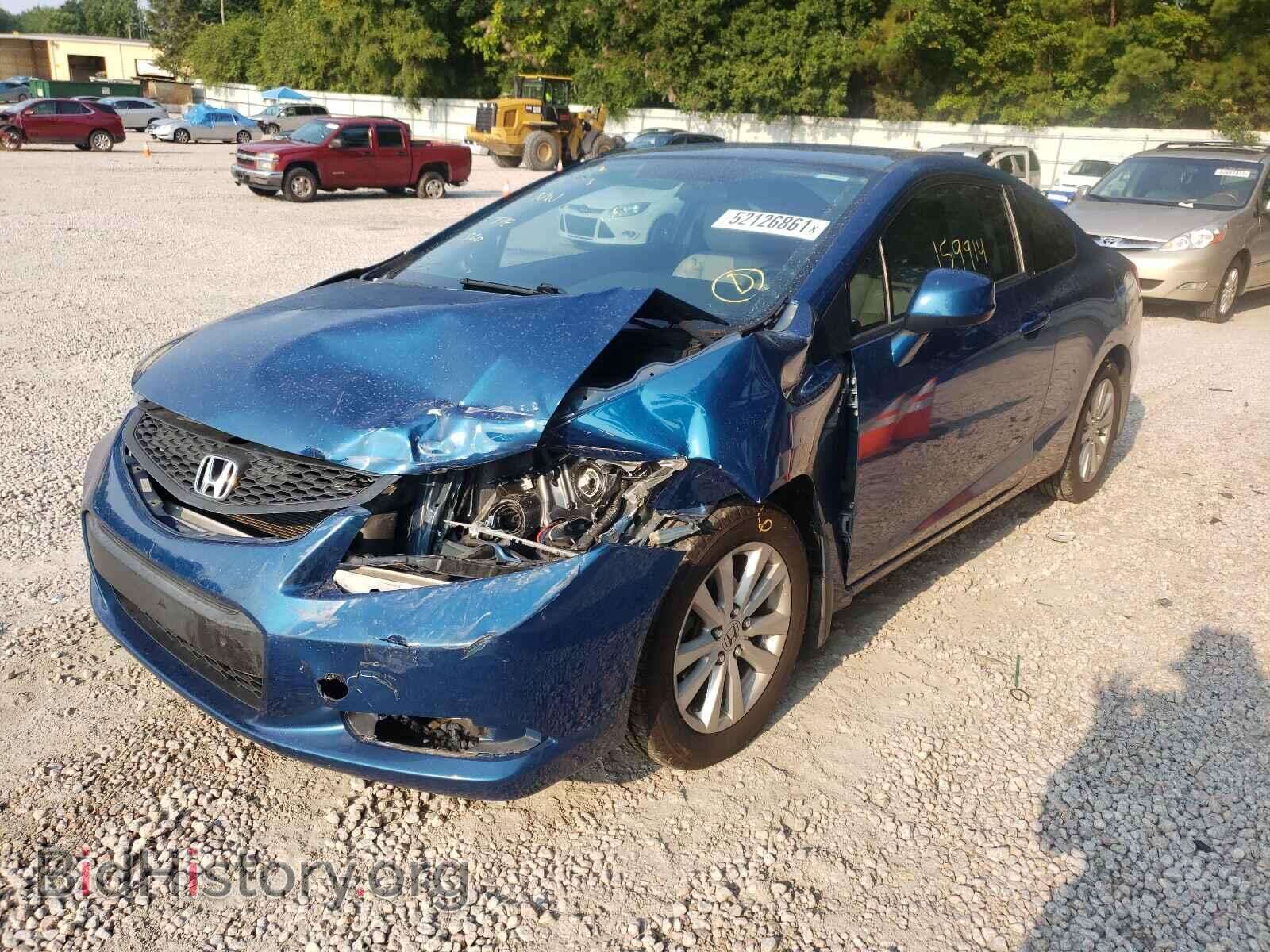 2012 HONDA CIVIC - VIN: 2HGFG3B84CH522528 - Фото 2