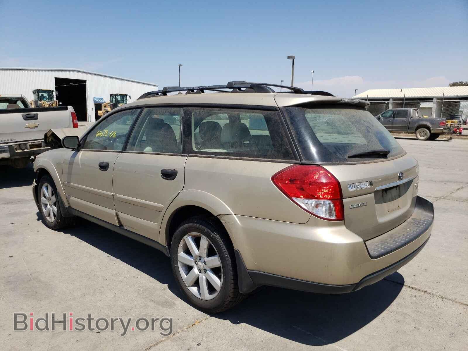 2008 SUBARU OUTBACK - VIN: 4S4BP61C687340574 - Фото 3