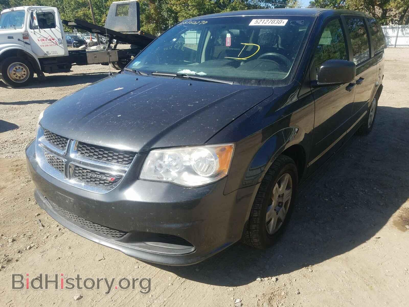 2012 DODGE CARAVAN - VIN: 2C4RDGBG9CR349392 - Фото 2