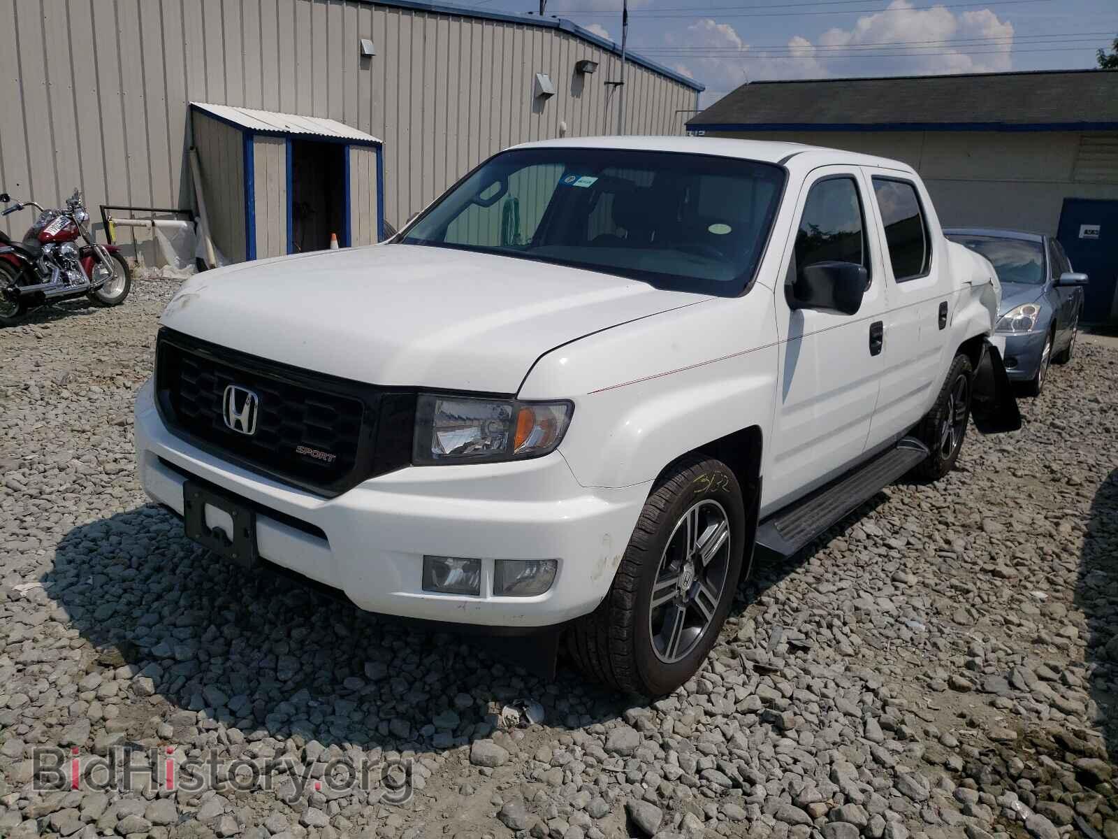 2012 HONDA RIDGELINE - VIN: 5FPYK1F74CB453333 - Фото 2