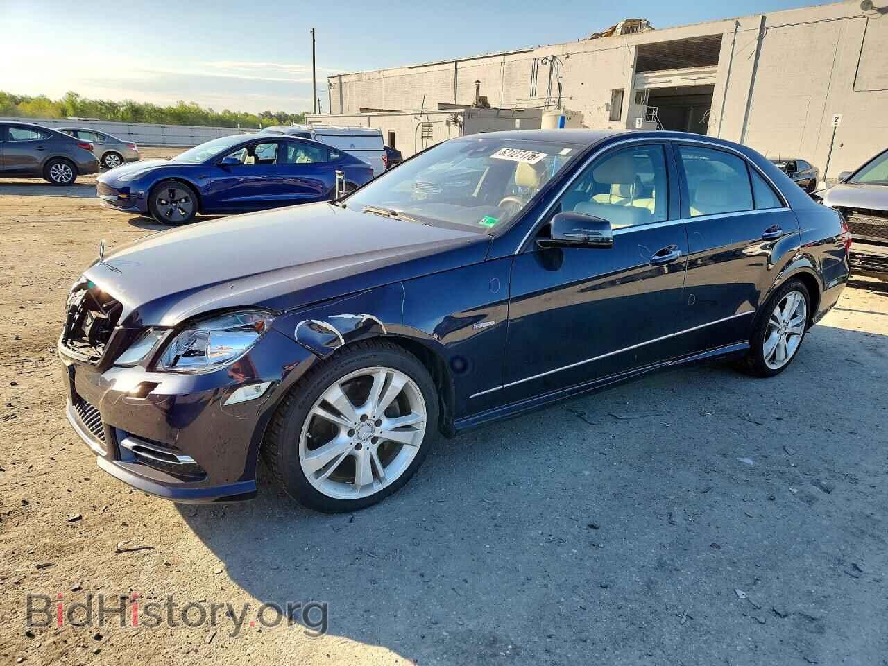 Фотография WDDHF8JB7CA613950 - MERCEDES-BENZ E-CLASS 2012