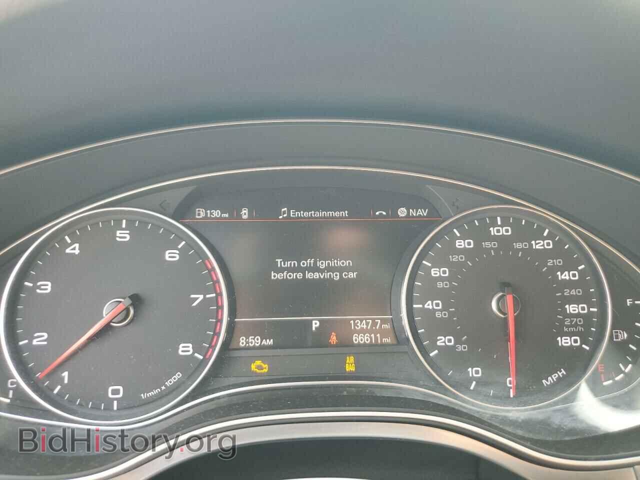 2014 AUDI A6 - VIN: WAUHGAFC4EN092274 - Фото 9