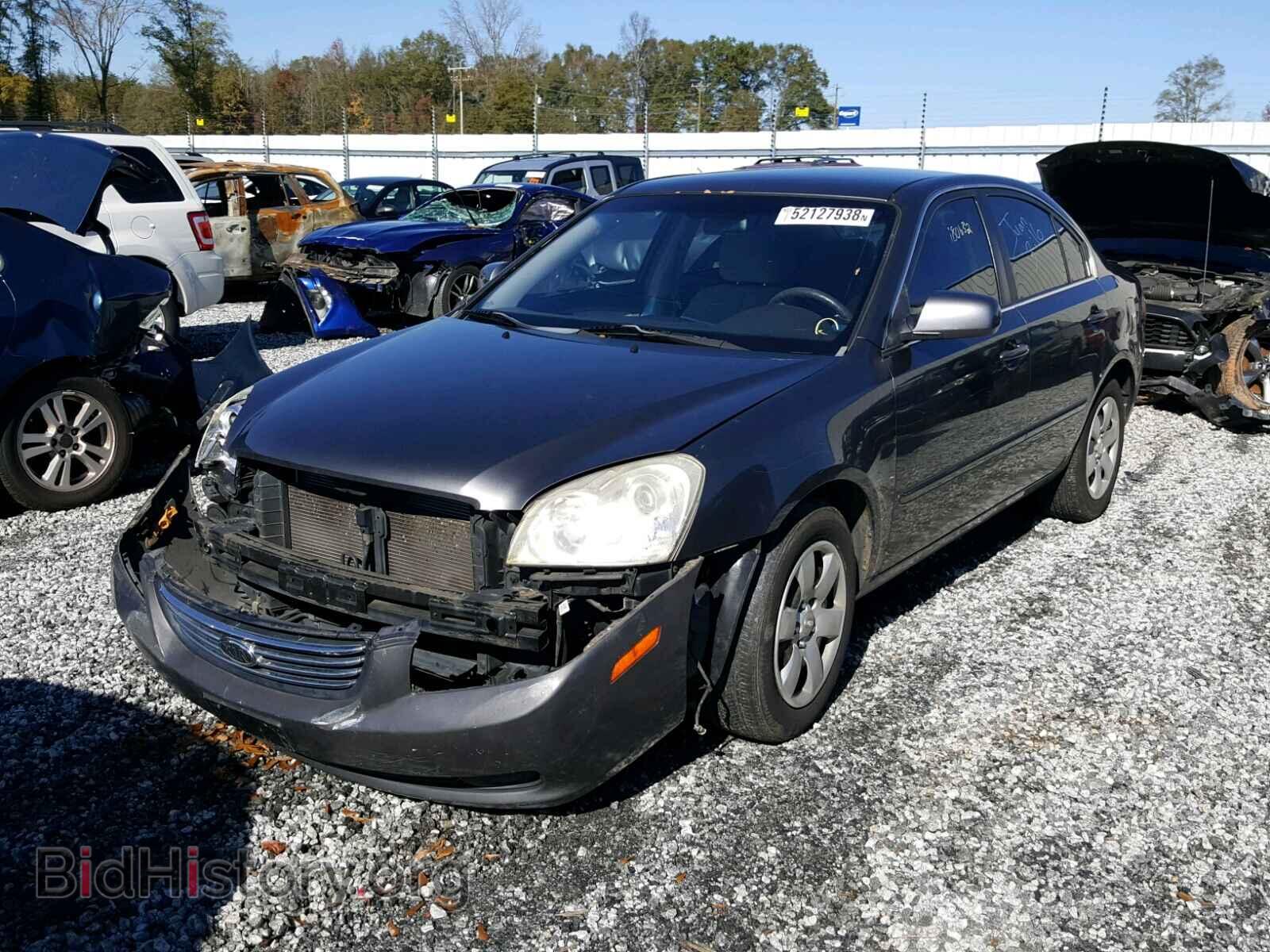 2008 KIA OPTIMA - VIN: KNAGE123385235033 - Фото 2