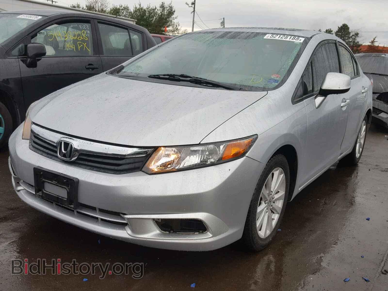2012 HONDA CIVIC - VIN: 2HGFB2F95CH547286 - Фото 2