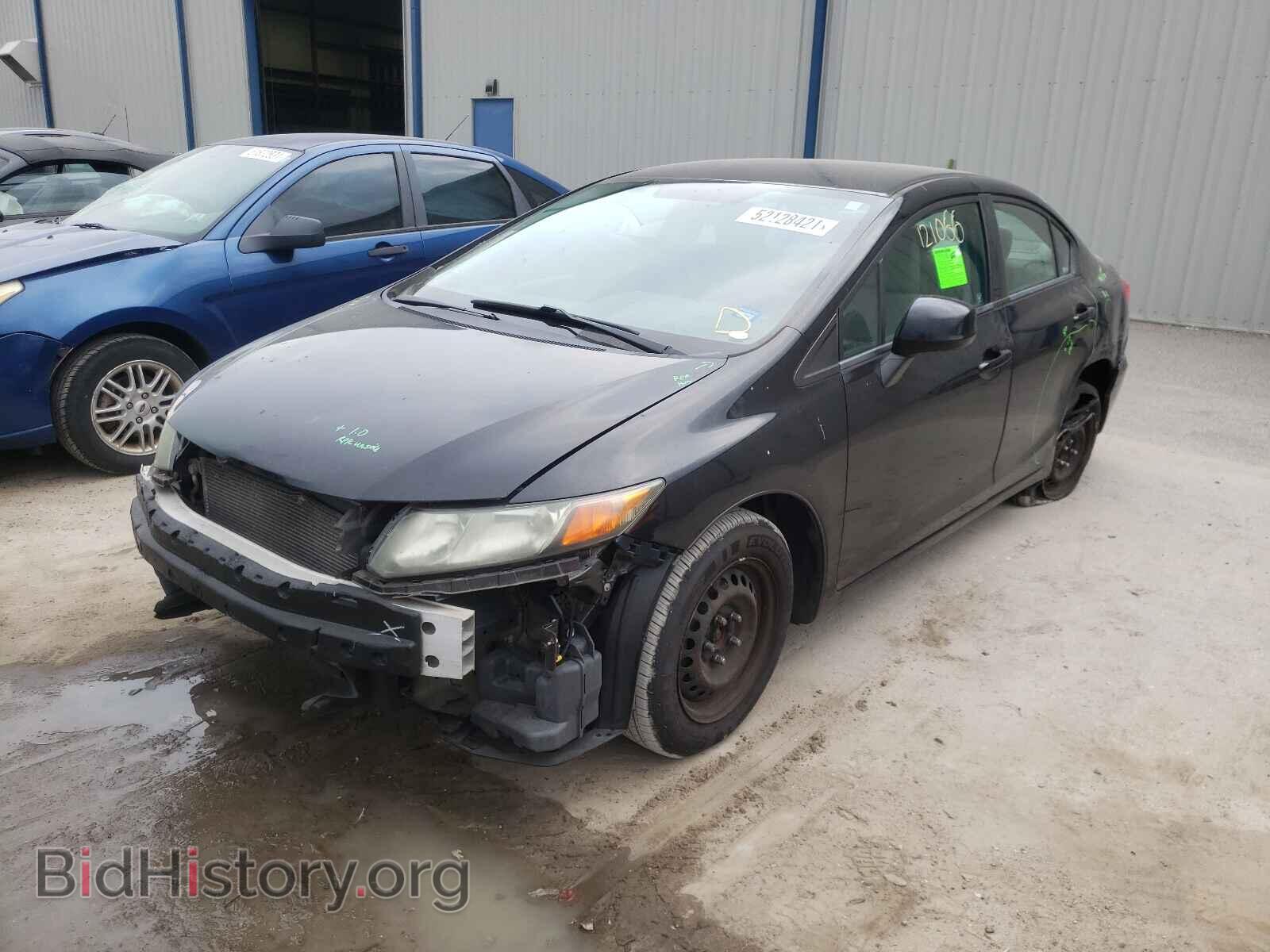 2012 HONDA CIVIC - VIN: 19XFB2F55CE310742 - Фото 2