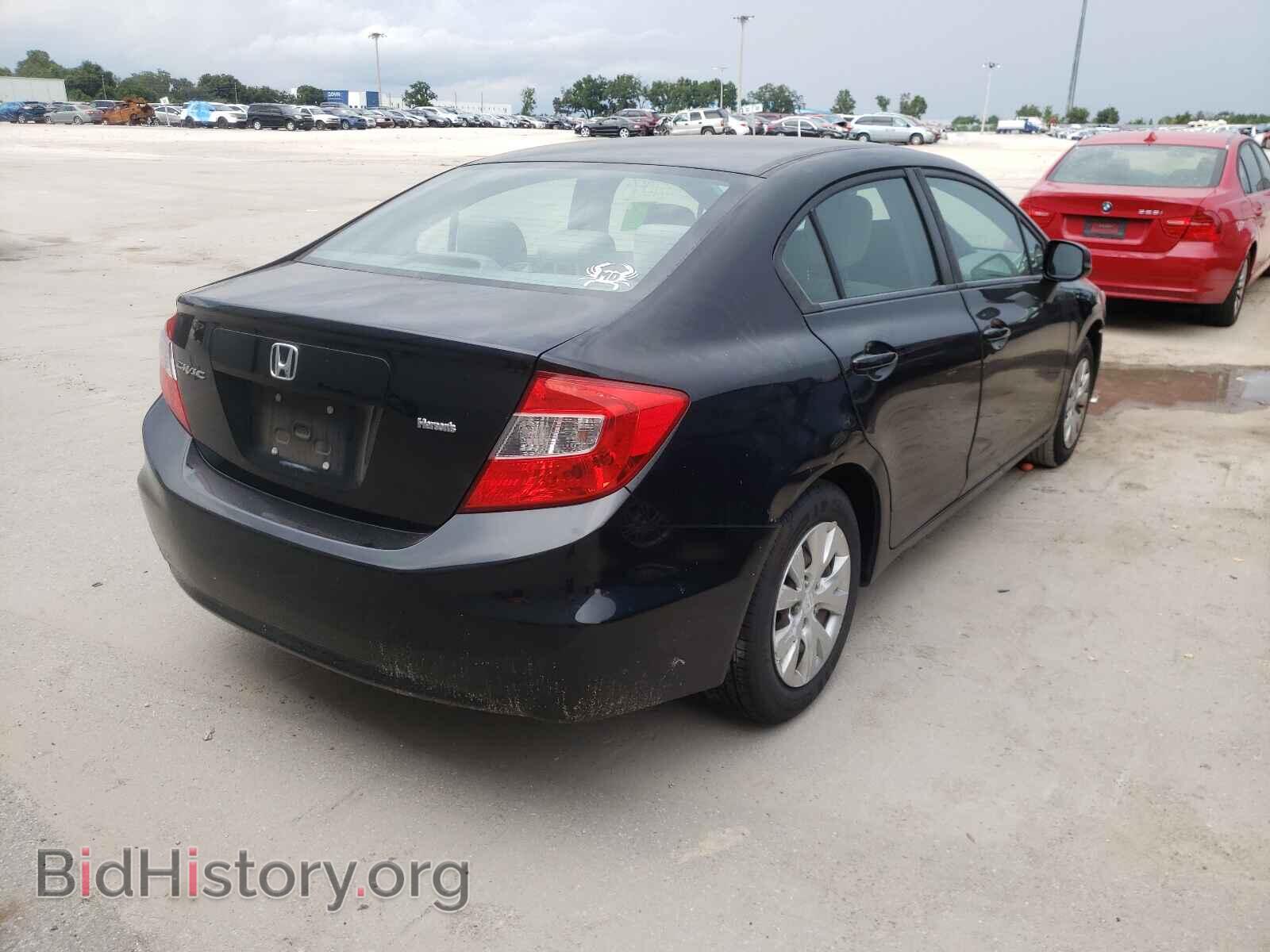 2012 HONDA CIVIC - VIN: 19XFB2F55CE310742 - Фото 4
