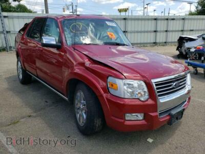 2010 Ford EXPLORER Explorer L, красный — VIN 1FMEU7F82AUA70203, Copart