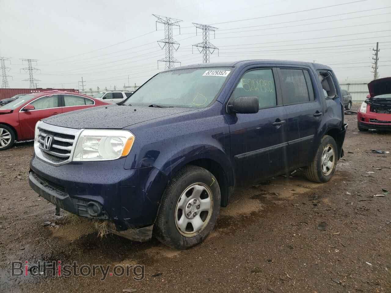 2014 HONDA PILOT - VIN: 5FNYF4H25EB030909 - Фото 2