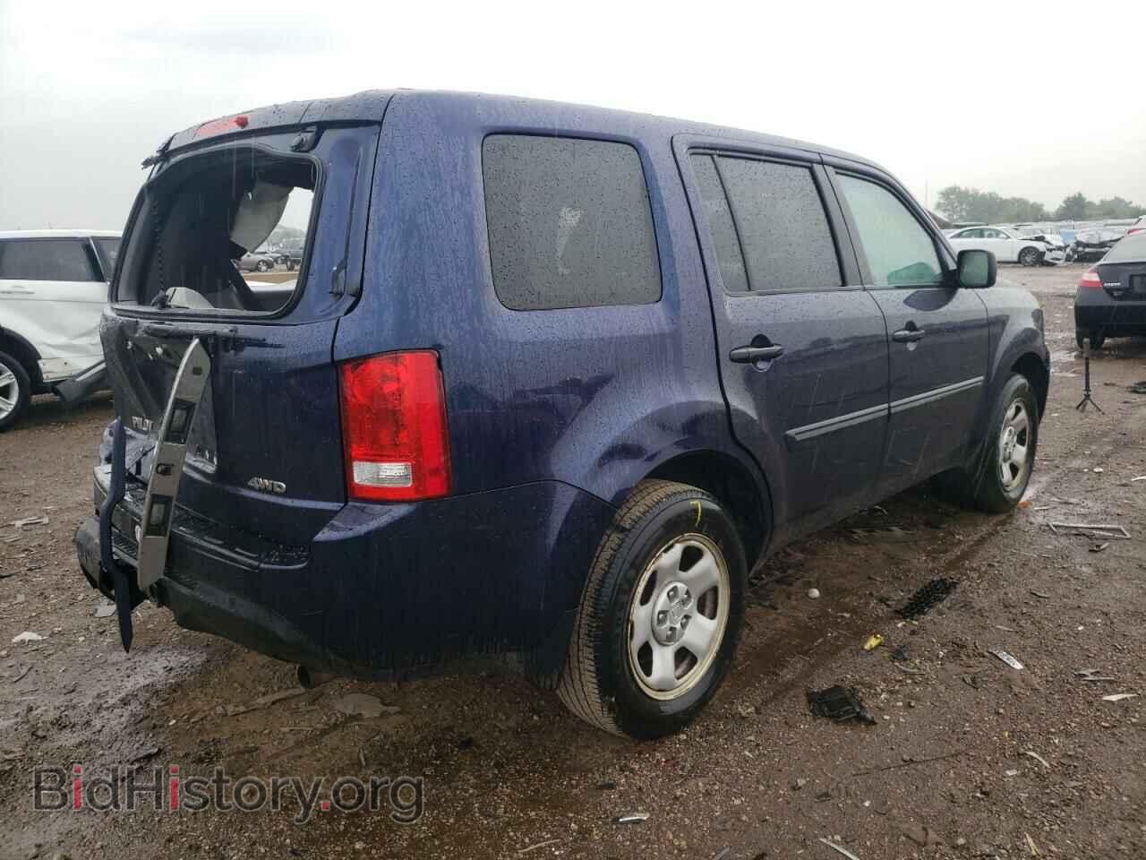 2014 HONDA PILOT - VIN: 5FNYF4H25EB030909 - Фото 4