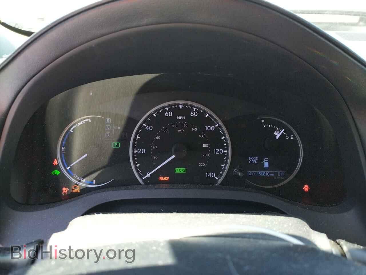 2013 LEXUS CT 200 - VIN: JTHKD5BH6D2125882 - Фото 9