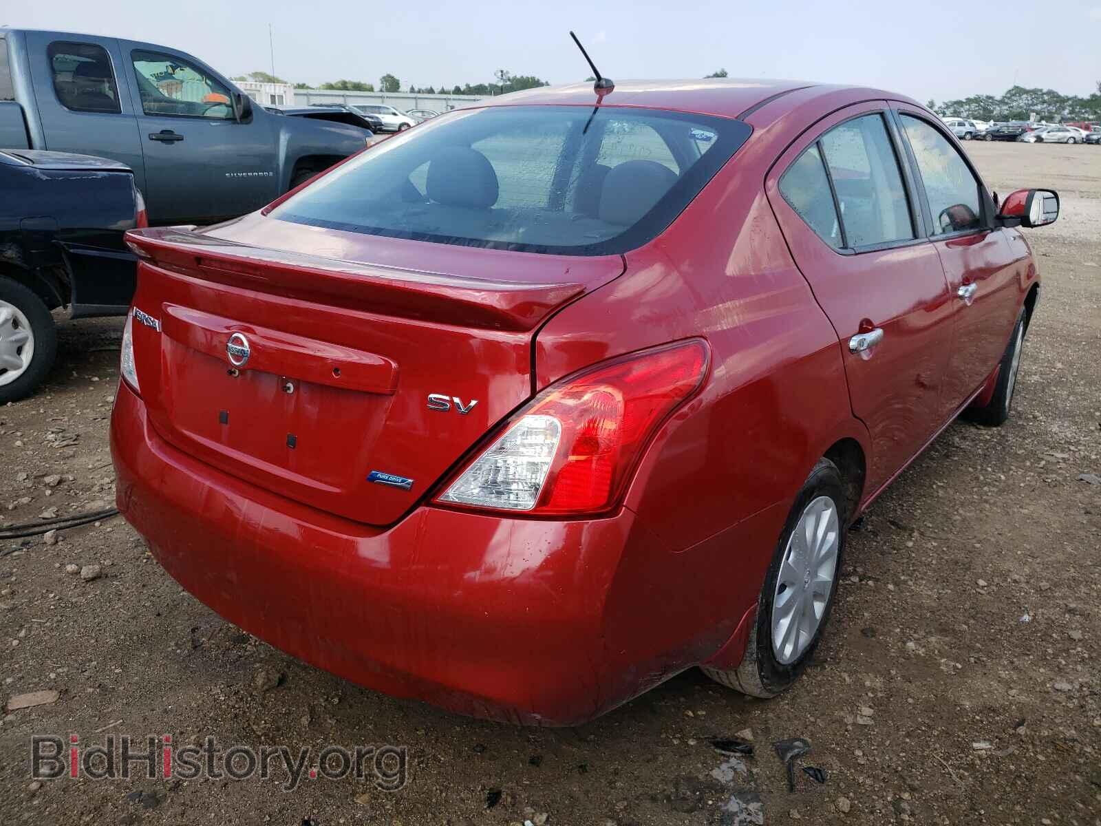 2014 NISSAN VERSA - VIN: 3N1CN7AP8EL808323 - Фото 4