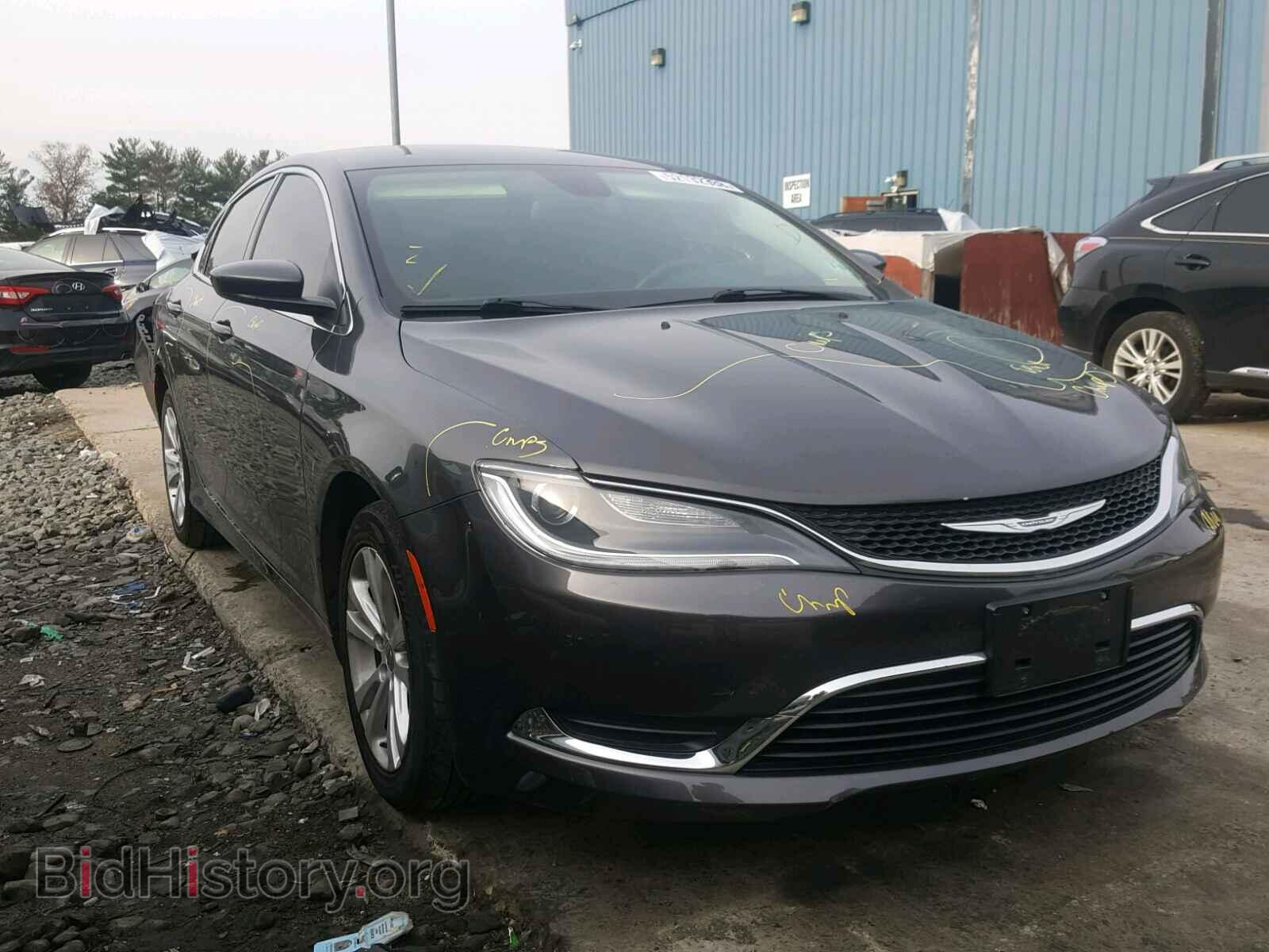 Фотография 1C3CCCAB2FN604980 - CHRYSLER 200 2015