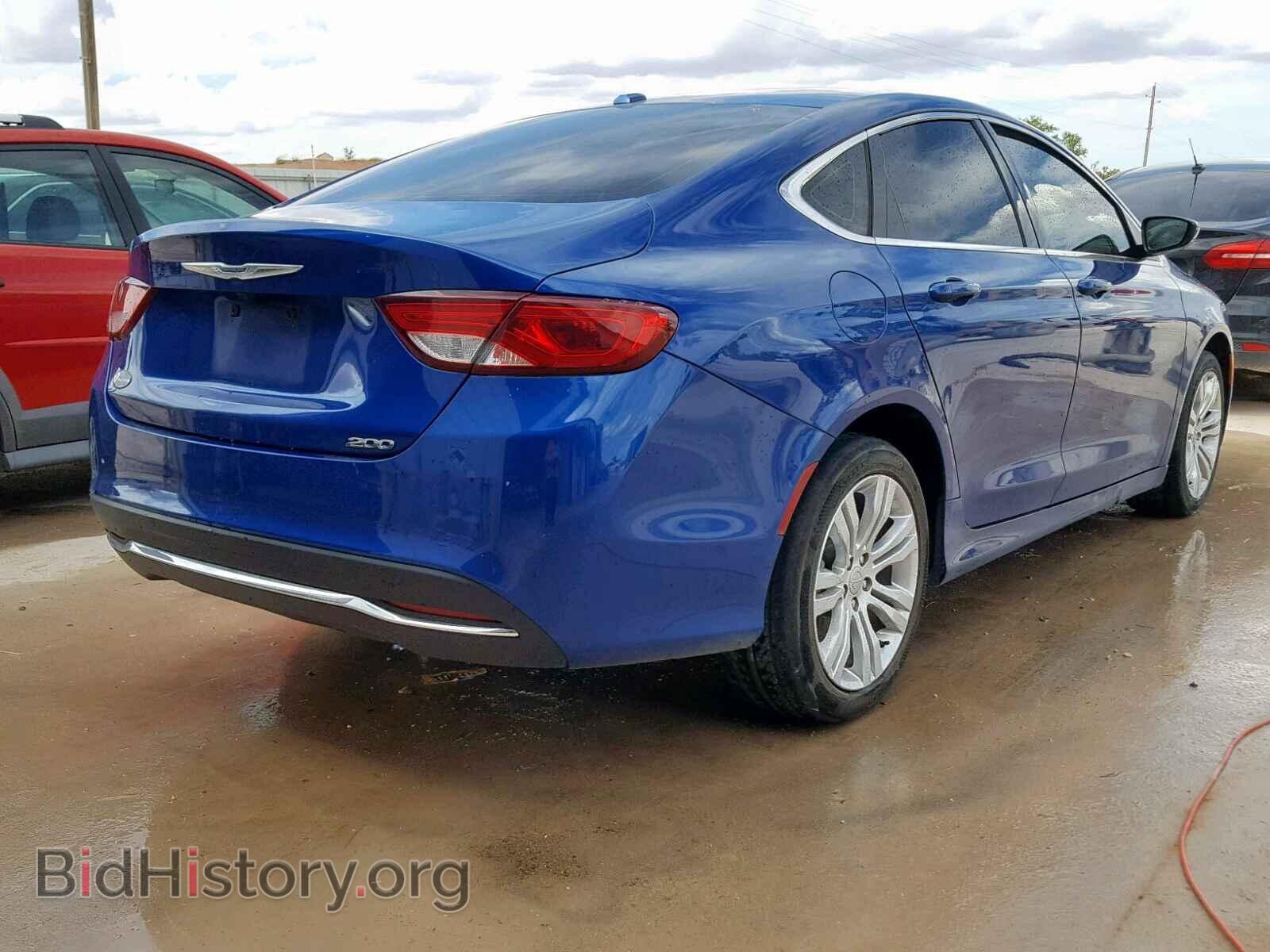 2016 CHRYSLER 200 - VIN: 1C3CCCAB8GN117932 - Фото 4