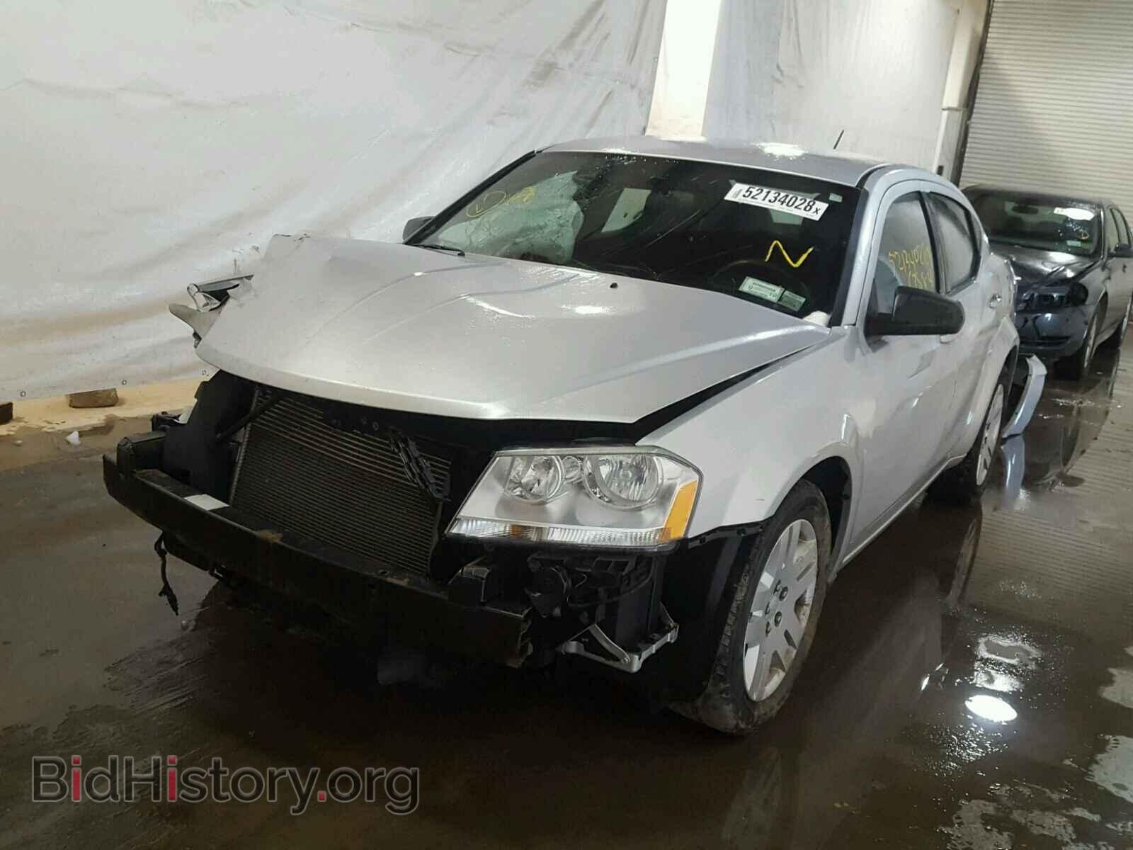 2012 DODGE AVENGER - VIN: 1C3CDZAB9CN294645 - Фото 2