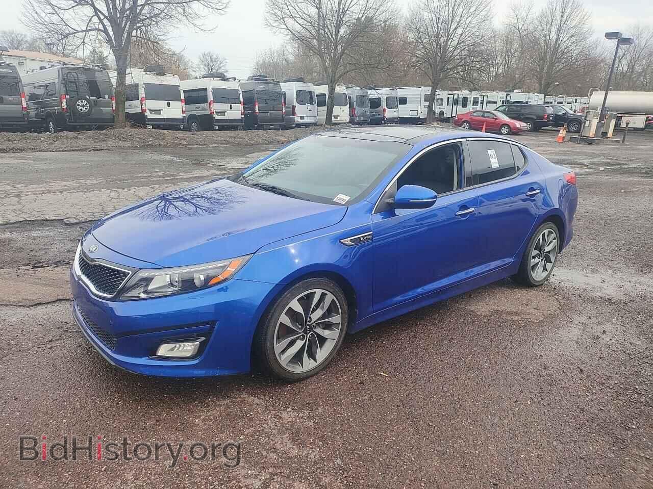 2015 KIA OPTIMA - VIN: 5XXGR4A62FG436001 - Фото 2