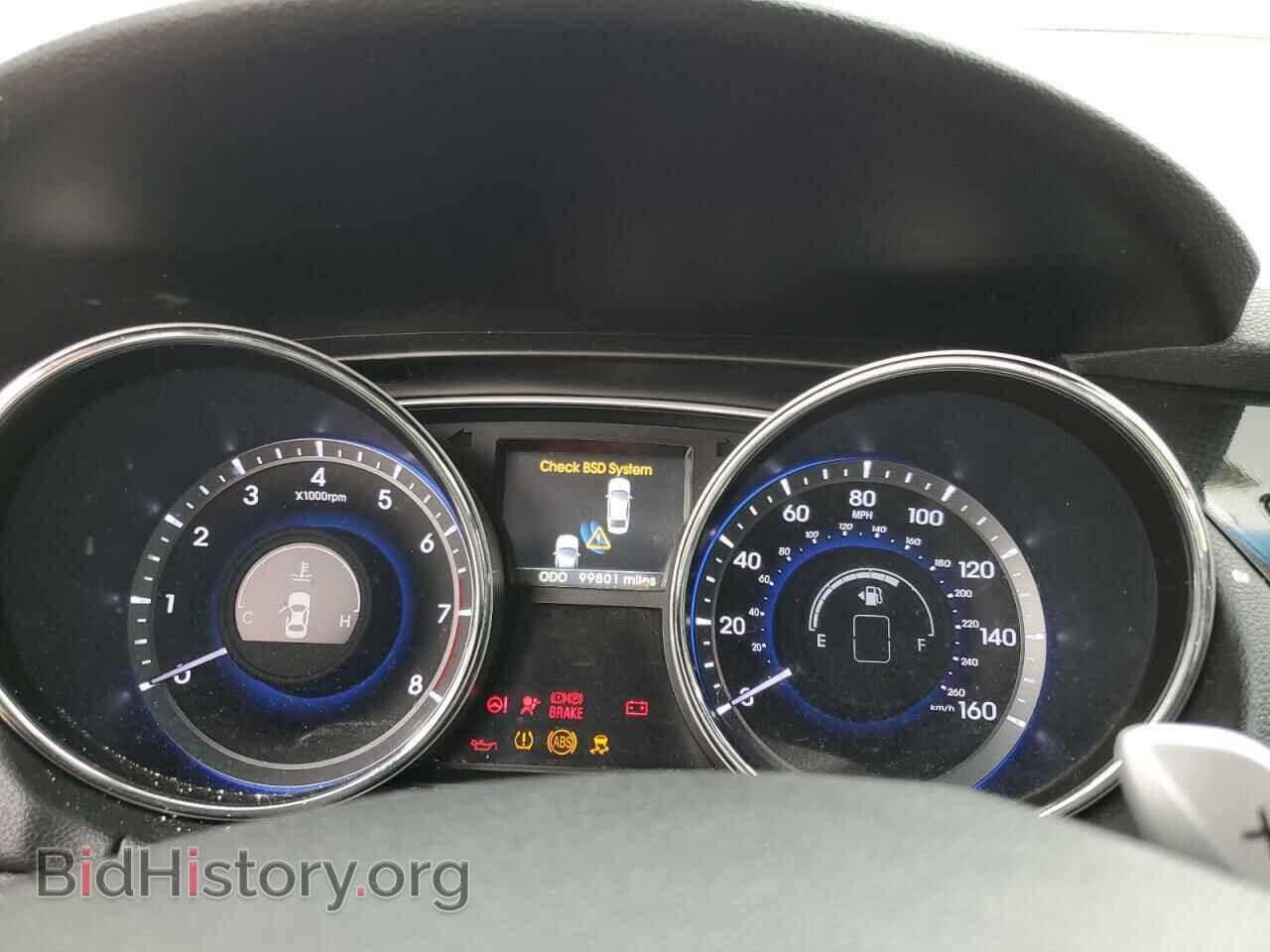 2014 HYUNDAI SONATA - VIN: 5NPEC4AC1EH821020 - Фото 9