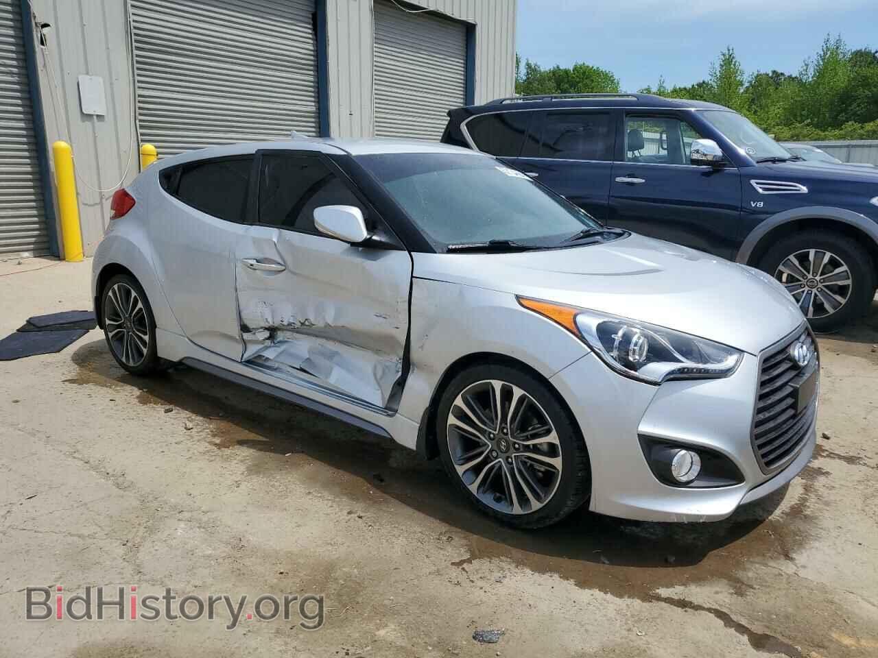 2017 HYUNDAI VELOSTER - VIN: KMHTC6AE2HU309373 - Фото 4